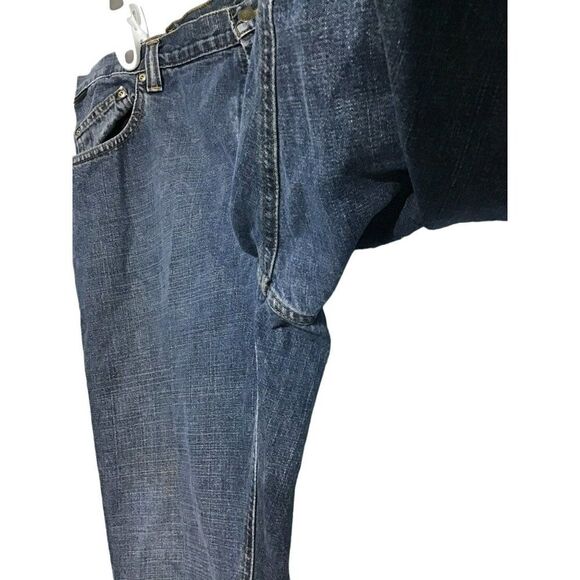 Liz Claiborne Men's Straight Leg Blue Jeans Size 40x28 - Picture 3 of 11